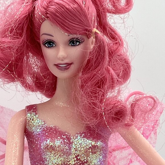 Fairytopia Barbie Dolls – 2003 Pink Sparkle Fairy & 2004 Dandelion Fairy - Picture 15 of 16